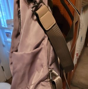 Tan Large Backpack,can carry laptop.